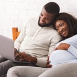 black couple pregnant