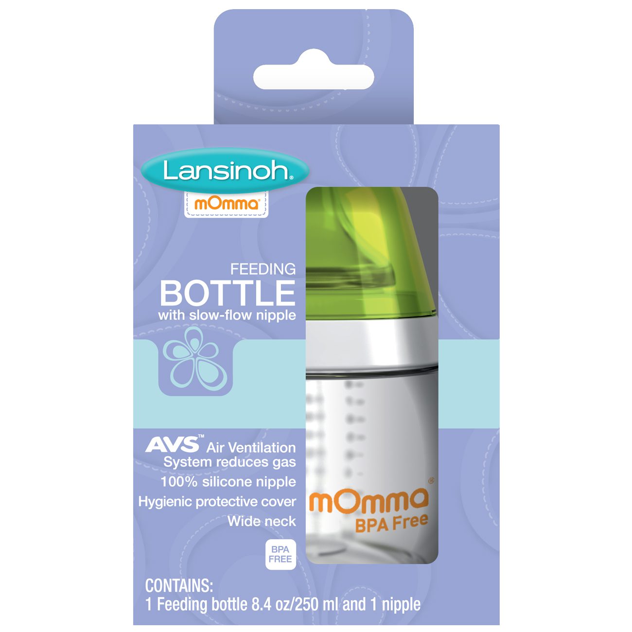 Lansinoh mOmma Bottle With NaturalWave Nipple