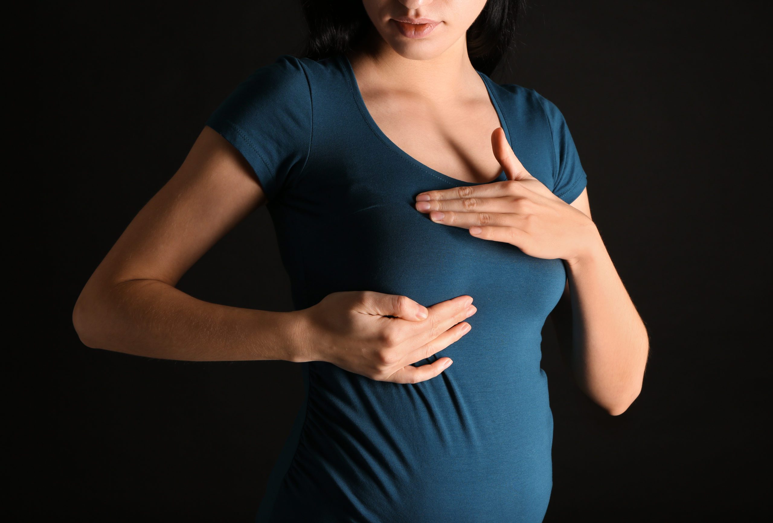 pregnancy sore boobs