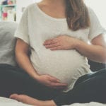baby bump pregnant woman