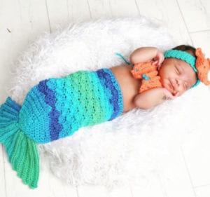 baby mermaid costume